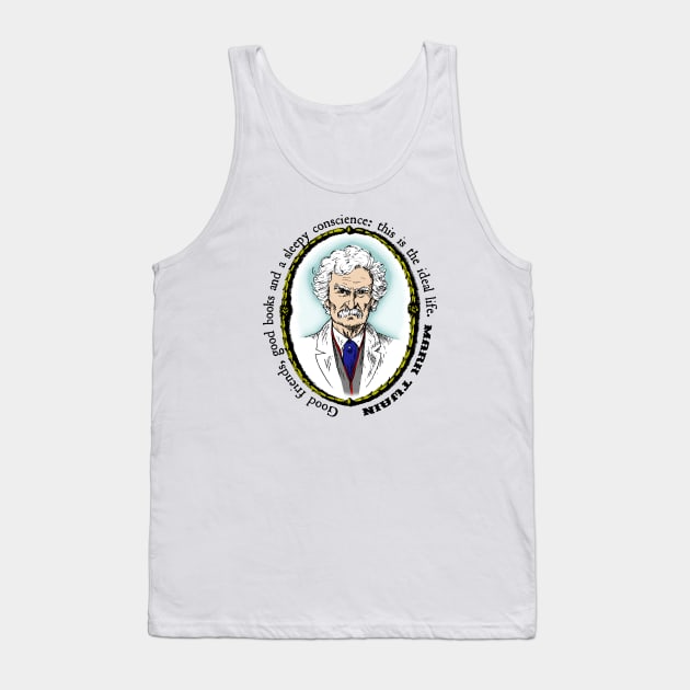 Mark Twain (quote) Tank Top by FieryWolf